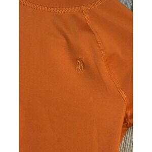 Polo Ralph Lauren Orange Sueded Long Sleeve Performance Top | Youth 7